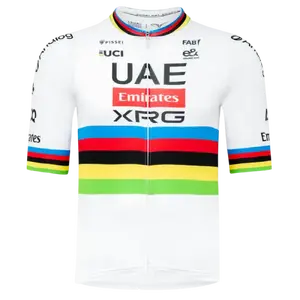 Pissei Tadej Pogacar Fietsshirt Korte Mouwen Wereldkampioen