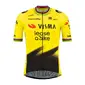 Nimbl Visma Lease a Bike WK Replica Fietsshirt Korte Mouwen Geel Heren