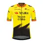 Nimbl Visma Lease a Bike BK Replica Fietsshirt Korte Mouwen Geel Heren