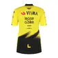 Nimbl Visma Lease a Bike Replica Fietsshirt Korte Mouwen Geel Dames