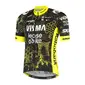 Nimbl Visma Lease a Bike Replica TdF Fietsshirt Korte Mouwen Zwart Heren