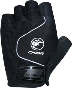 Chiba Cool Air Zomer Fietshandschoenen Zwart