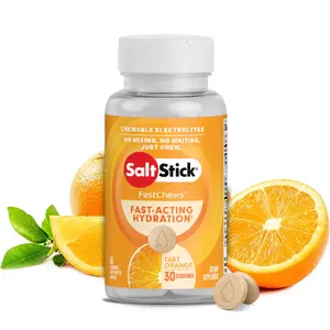 SaltStick Fastchew Sinaasappel 60 Tabletten