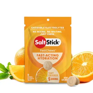 SaltStick Fastchews Sinaasappel 12x10 Tabletten