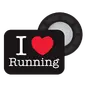 BibBits Iloverunning Hardloopmagneten Zwart