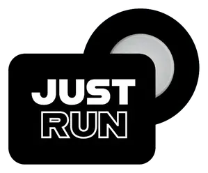 BibBits JustRun Hardloopmagneten Zwart
