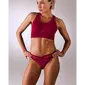 HÄSTKO String N°19 Donkerrood Dames