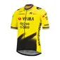 YellowB Visma Lease a Bike WK Replica Fietsshirt Korte Mouwen Geel Heren