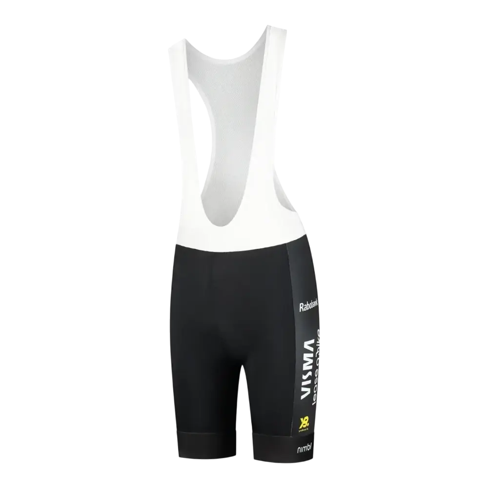 YELLOWB Visma Lease a Bike Replica TdF Fietsbroek Kort Zwart Heren