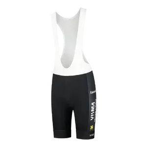 YellowB Visma Lease a Bike Replica TdF Fietsbroek Kort Zwart Heren