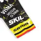 YellowB Visma Lease a Bike BK Replica TdF Fietsshirt Korte Mouwen Zwart Heren