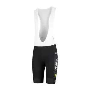 YellowB Visma Lease a Bike Replica TdF Fietsbroek Kort Zwart Dames