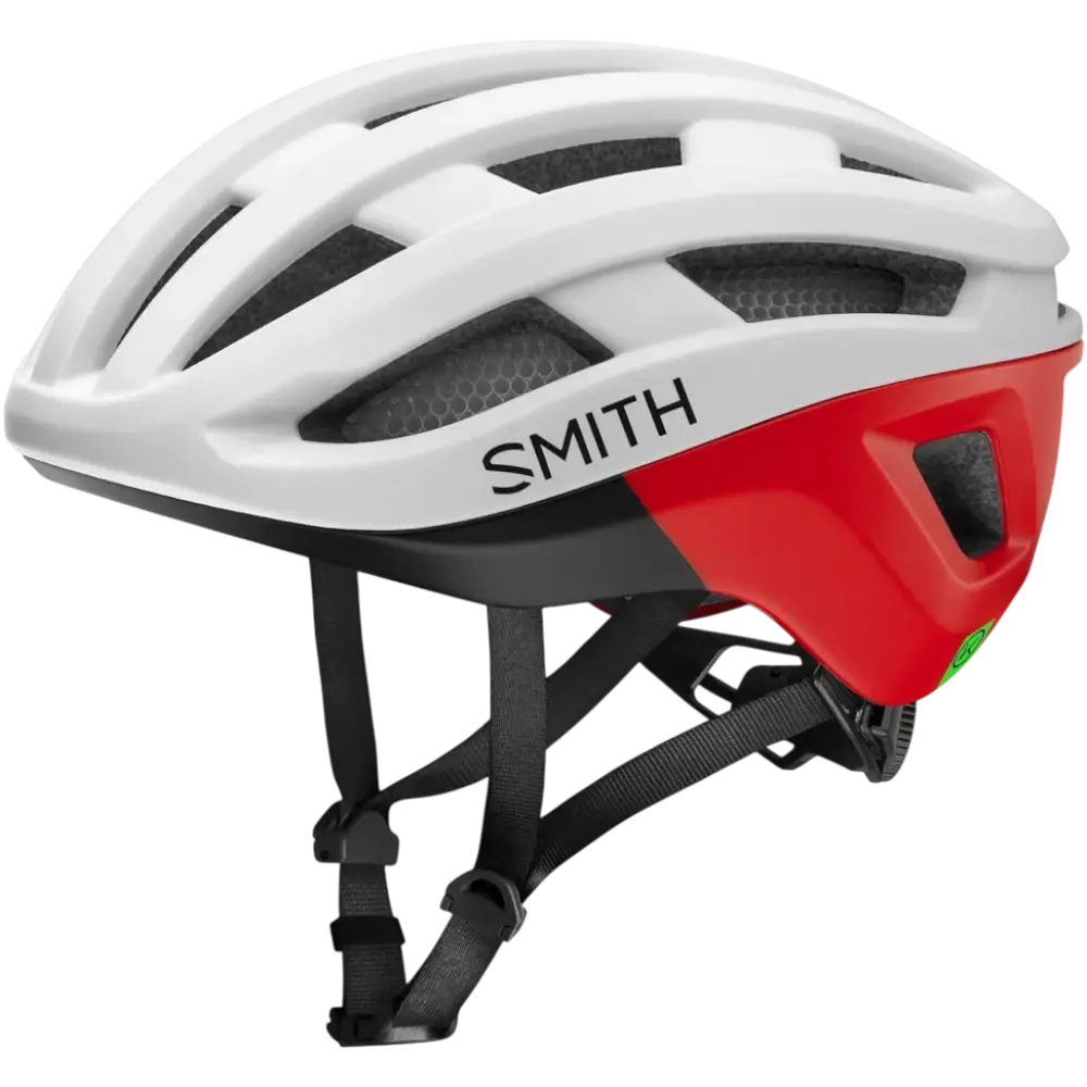 SMITH Persist MIPS Race Fietshelm Wit/Rood