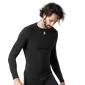 SILVERSKIN Stay Warm Round Neck Thermoshirt Lange Mouwe Grijs Heren — afbeelding 4
