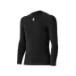SILVERSKIN Stay Warm Round Neck Thermoshirt Lange Mouwe Grijs Heren — afbeelding 5