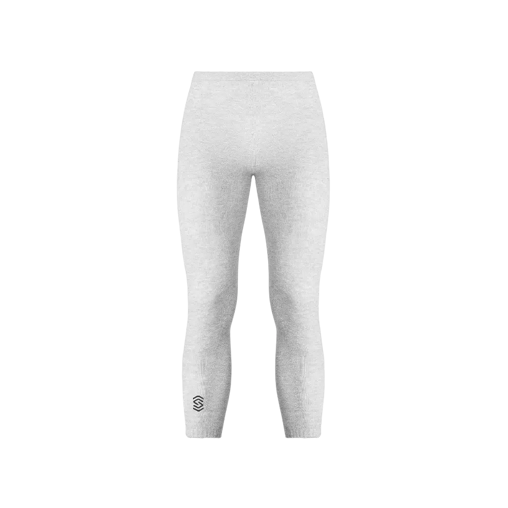 SILVERSKIN Stay Warm Onderbroek Lang Lichtgrijs