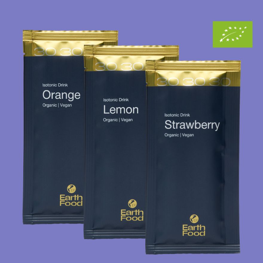 EarthFood Sportdrank Try-Out-Box
